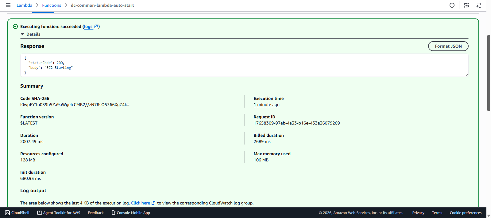 Check result